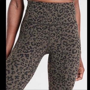 Athleta Elation Leopard Print High-Rise Leggings